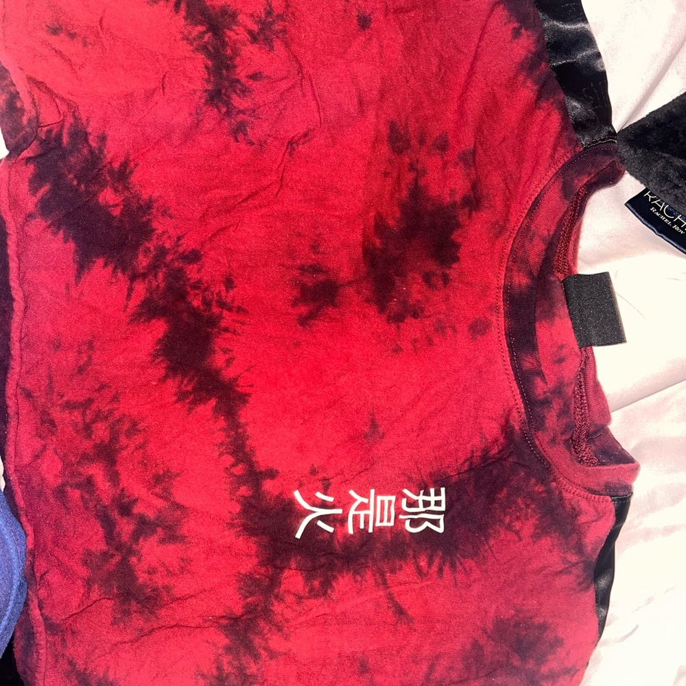 Empyre Burgundy Tie-Dye Tee